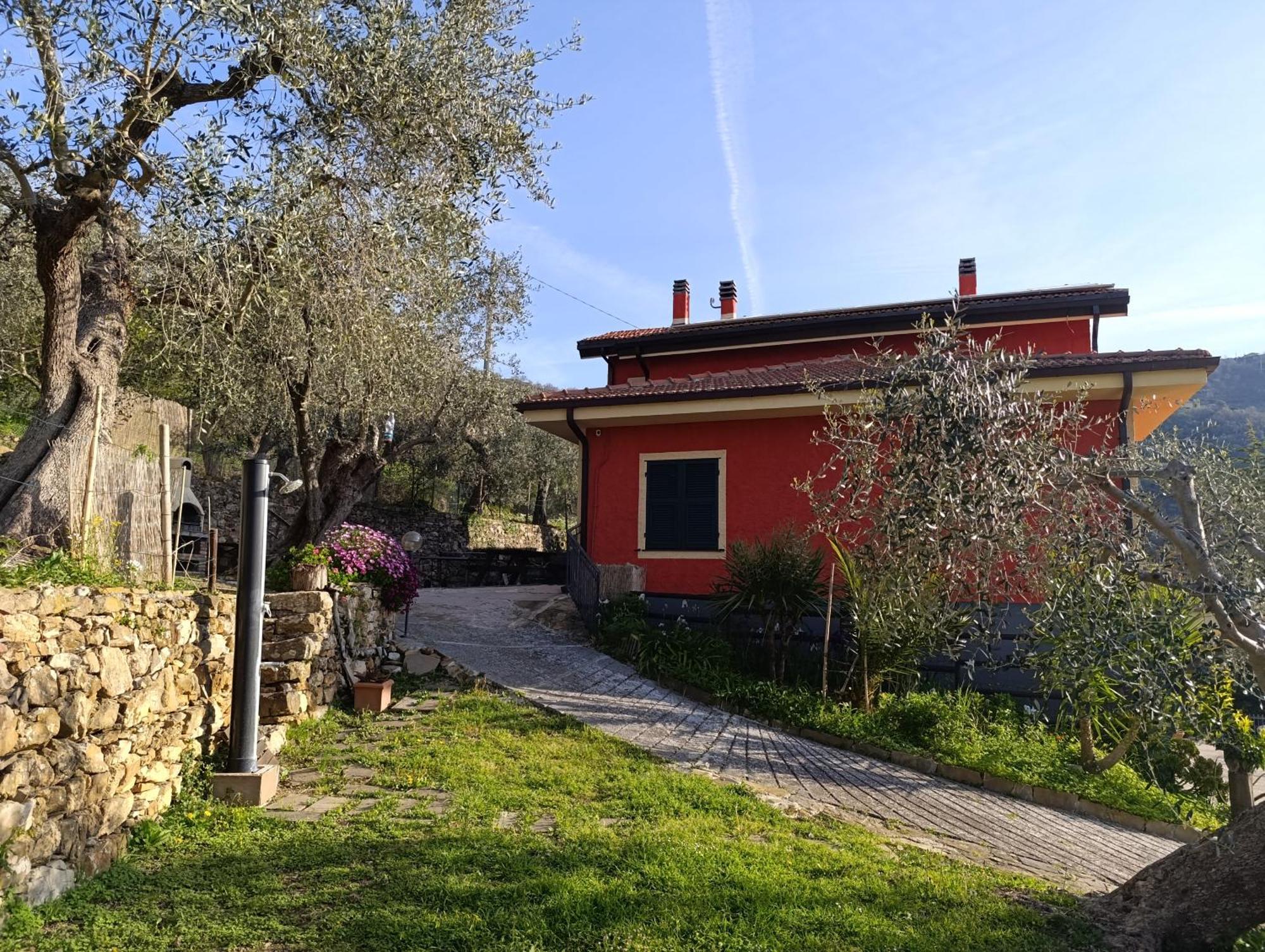 Ferienwohnung Le Casasse Imperia Exterior foto